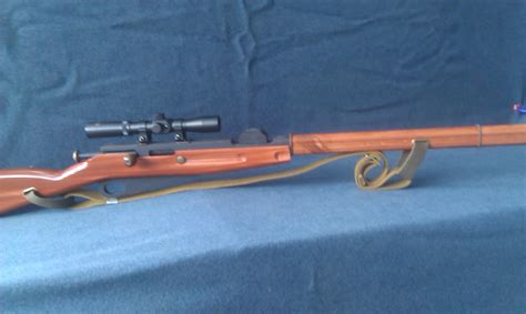 Jouet En Bois Mosins Sniper Fusil En Bois Enfants Etsy France