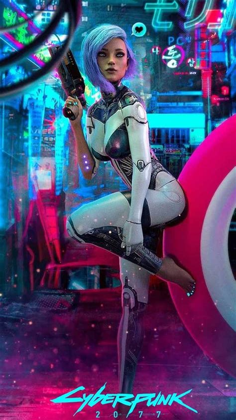 Cyberpunk Girl Art Style Cyberpunk Cyberpunk Female Mode Cyberpunk