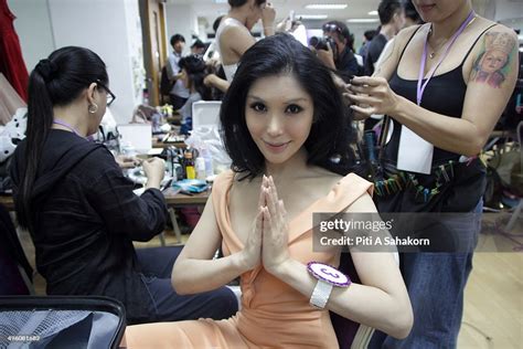 Contestant Michelle Binas From The Philippines Posed In Thai News Photo Getty Images