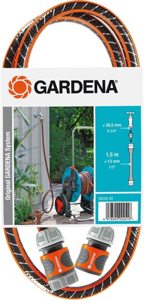 Gardena Anschlussgarnitur Comfort Flex Mm F R Schlauchwagen