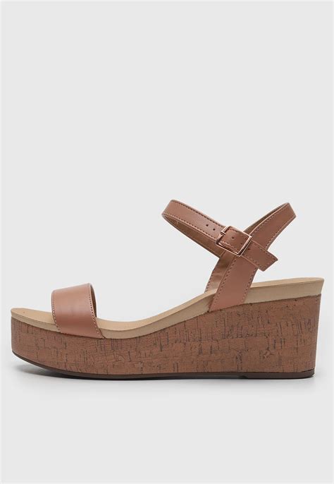 Sandália Beira Rio Lisa Nude Compre Agora Dafiti Brasil