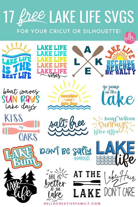 10 Free Lake SVG Files Including Lake Life Vibes Lake Life Lake How