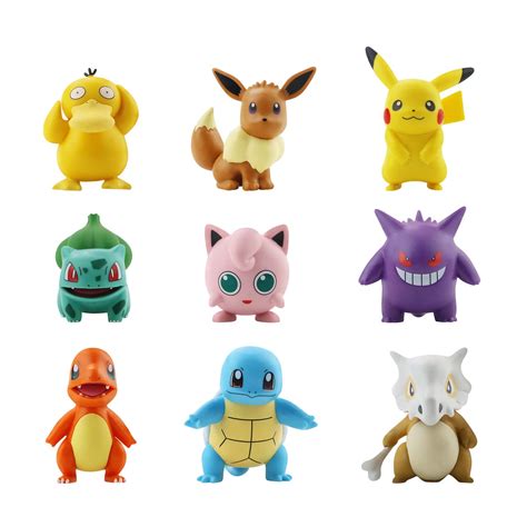 Pokemon Anime Aksiyon Fig Rleri Pikachu Oyuncaklar Modeli Charmander