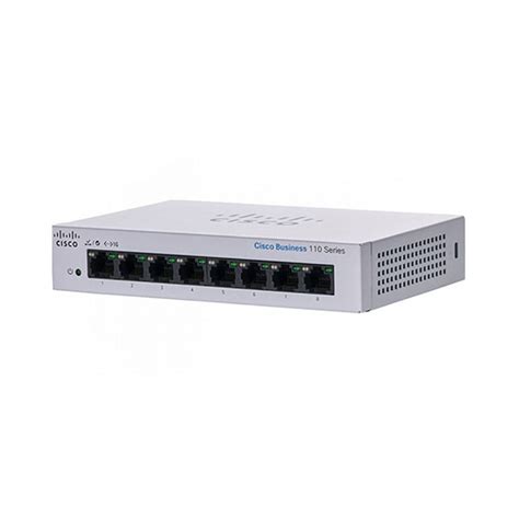 Switch Cisco CBS110 8T D EU Unmanaged 8 port GE Desktop Ext PS chính