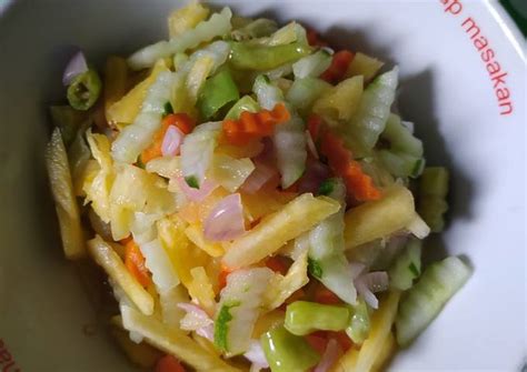 Resep Acar Mentah Oleh SarahQiana Cookpad