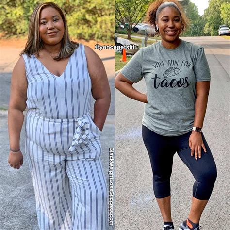 Amber Lost 55 Pounds Black Weight Loss Success