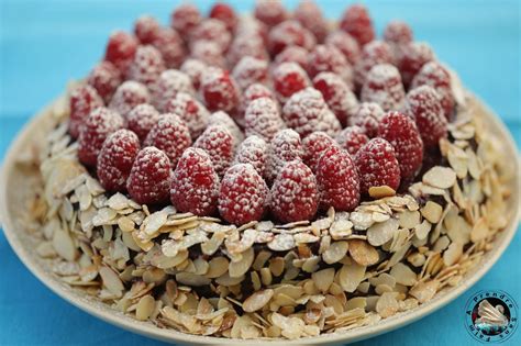 Gâteau framboises amandes A Prendre Sans Faim