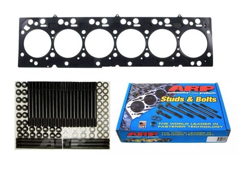 ARP Head Stud Mahle Cylinder Head Gasket 107mm For 07 15 Dodge Cummins