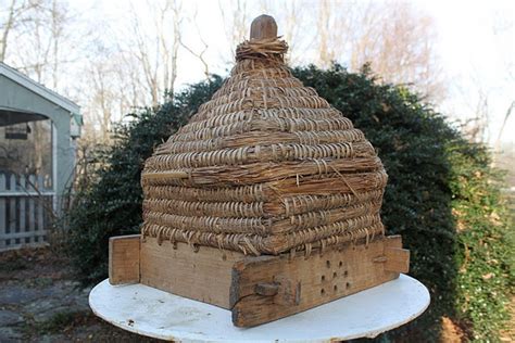 French Bee Skep Wonderful Bee Skep Bee Hive Bee Decor