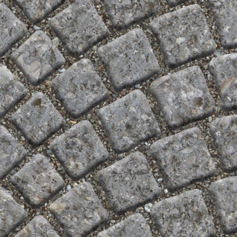 Street Paving Cobblestone Texture Seamless 07363