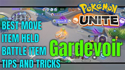 Pokémon Unite Gardevoir Best Item Held Battle Item Move Set Guide