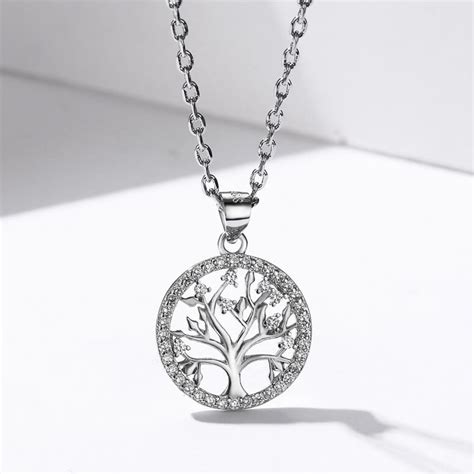 Collier Arbre De Vie Argent