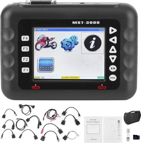 European Version Motorcycle Scanner OBD Diagnostic Tool Fault Detector