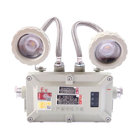 Ip V V V Led Rechargeable Twin Spot Explosion Proof Emergency