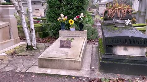 Tombe de Simone SIGNORET et Yves MONTAND cimetière du Père lachaise