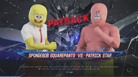 Spongebob Vs Patrick Wwe