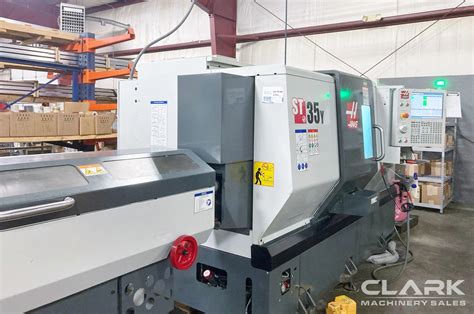 Used Haas St Y Cnc Lathes Multi Axis Clark Machinery Sales