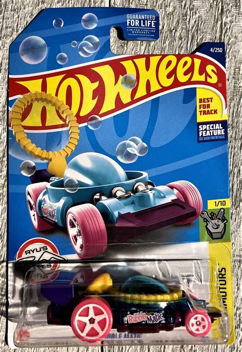 2022 Hot Wheels 4 Bubble Matic Blue 194735015283 On Ebid United States 208302014