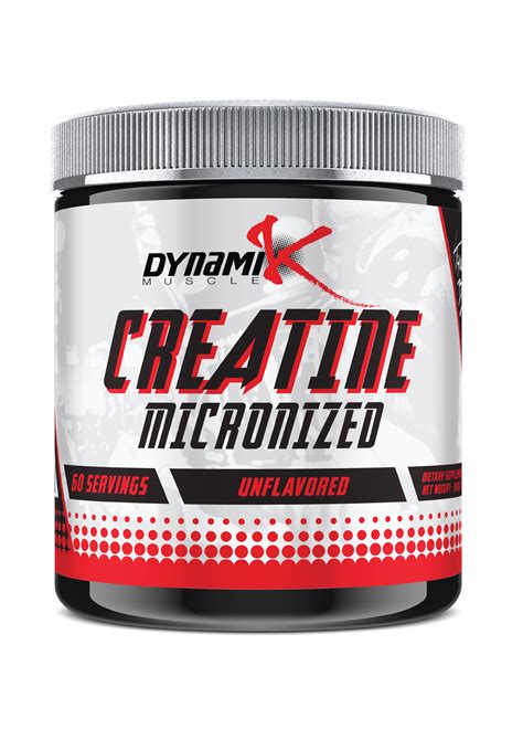 Creatine Micronized - Rapid Recovery Formula - Dynamik Muscle Store