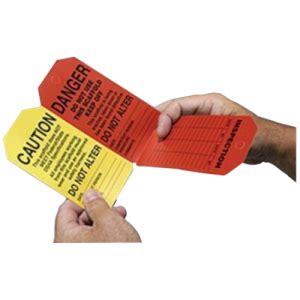 Buy Accuform TSS200PTP Scaffold Status Safety Tag Caution Danger