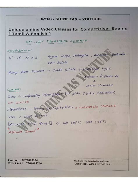 Equatorial Climate Pdf