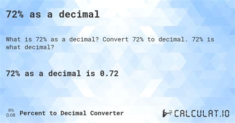 decimal calculatio