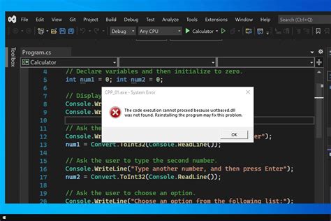 Dll No Encontrado En Visual Studio C Mo Solucionarlo Expertos En Linea