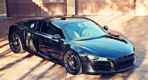 Twin-Turbo Audi R8 Rides on HRE Wheels - autoevolution