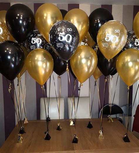 Happy Birthday Balloons Gold And Black - 12" Happy Birthday SBG Helium ...