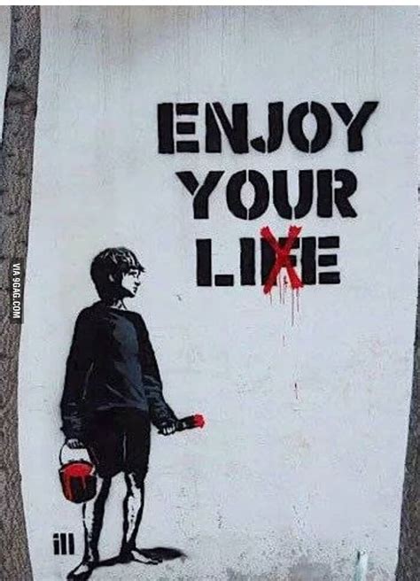 I enjoy my Like(s) | Street art banksy, Street art, Street art graffiti