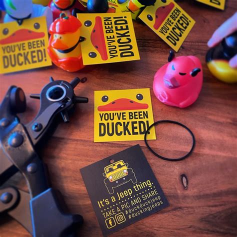 You Ve Been Ducked Cards Jeep Its A Jeep Thing Duckduckjeep