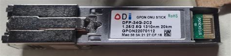 ODI Realtek DFP-34G-2C2 | Hack GPON