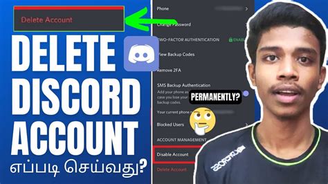 How To Delete Discord Account Permanently 2023 Discord Tutorial