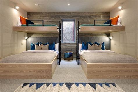 Interior Design Ideas For Sleeping Six People In A Room Bunk Beds