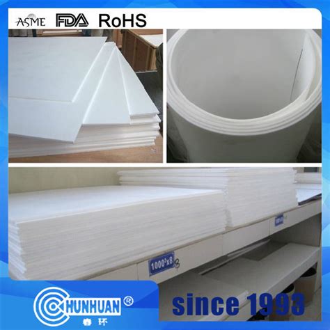 PTFE Extruded Rods Sheets Bars 100 Pure PTFE Materails PTFE Sheet And