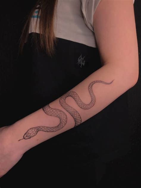 Pin By Alyeska On Tattoo In Around Arm Tattoo Snake Tattoo