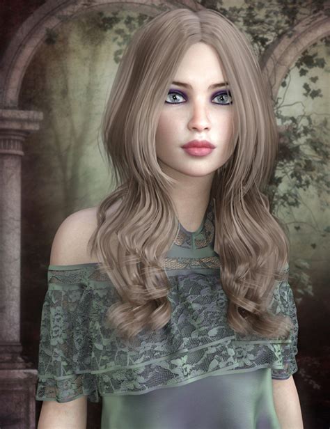 Savanna Hair For Genesis 8 Female S TOPGFX Daz3d Renderosity Poser