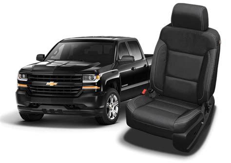 Chevy Silverado Leather Seats Seat Covers Seat Replacement Katzkin