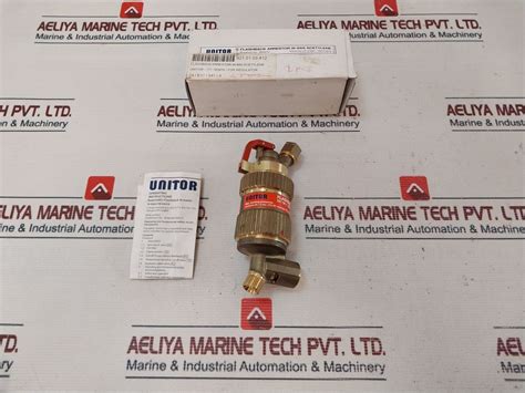 Unitor 183970 Automatic Flashback Arrestor W 66s Acetylene 183970