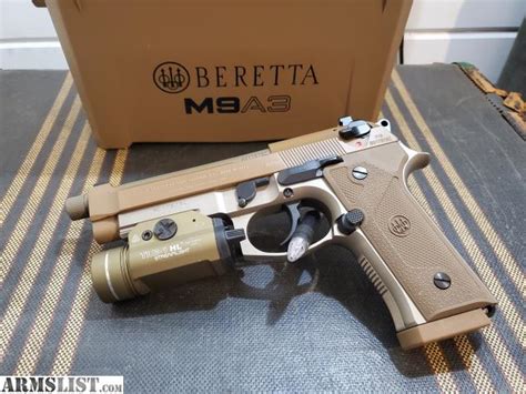 Armslist For Trade Beretta M9a3 Wtlr1