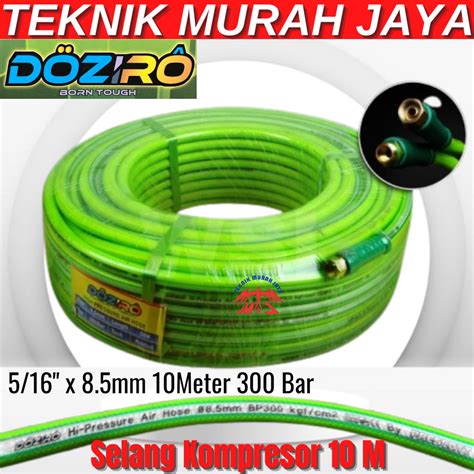 Jual Doziro Selang Kompresor Angin 10 Meter Air Compressor Hose 300 Bar Shopee Indonesia