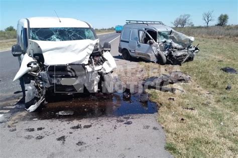 Dos Rafaelinos Murieron Tras Un Violento Choque En La Autopista Santa