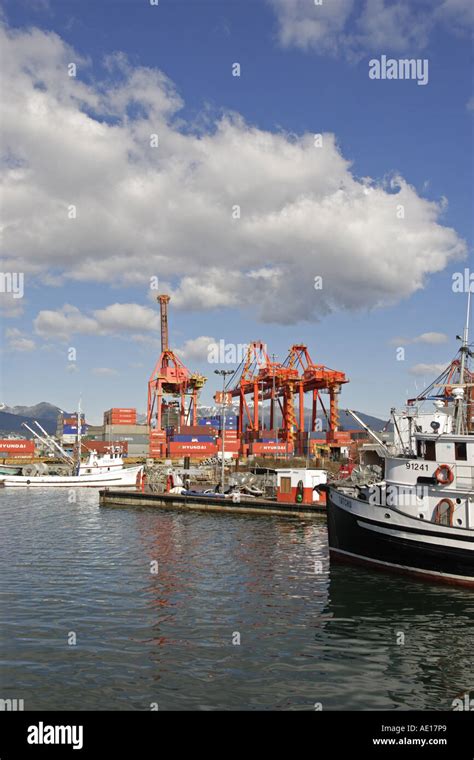 Port of Vancouver Canada Stock Photo - Alamy