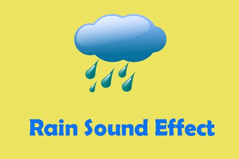 The Best 6 Places to Download Rain Sound Effects