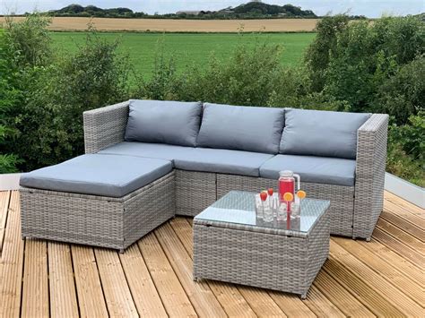 Rattan Garden Corner Sofa Sets Uk Baci Living Room