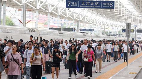 La Chine Enregistre Plus De Millions De Voyages De Passagers En