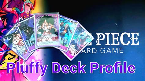 Purple Pluffy Luffy Deck Profile One Piece OP05 YouTube