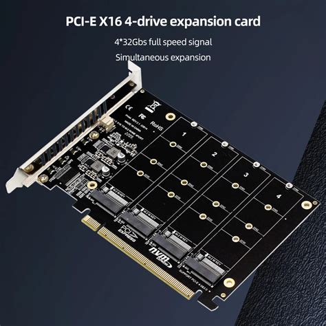 Tarjeta Adaptadora De Puertos M Nvme Ssd A Pcie X Convertidor