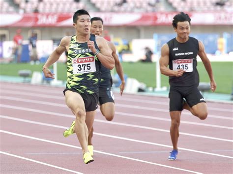 男子100mは桐生祥秀、坂井隆一郎、小池祐貴、柳田大輝が順当に準決勝へ パリ切符は残り2枚陸上日本選手権 スポーツ報知