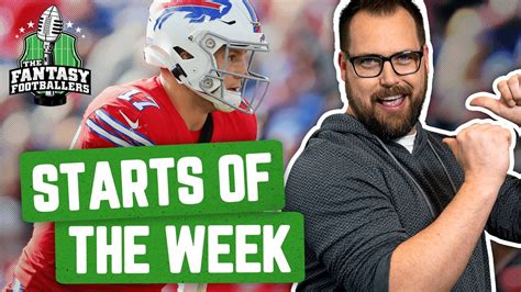 Fantasy Football 2019 Starts Of The Week Week 8 Breakdown Middle